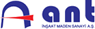 Ant inşaat maden logo